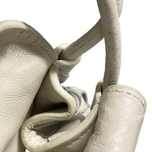 Auth BOTTEGA VENETA Intrecciato - Cream Leather B********* Shoulder Bag - Picture 9 of 16